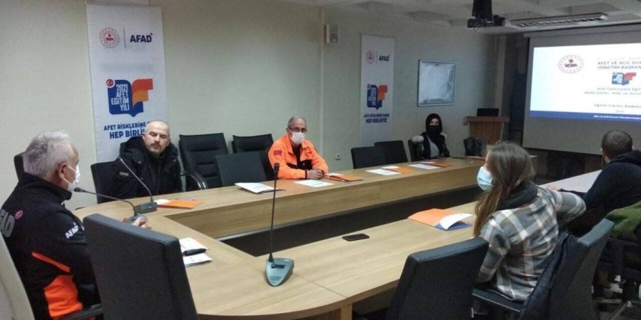 AFAD’tan basın mensuplarına bilgilendirme toplantısı