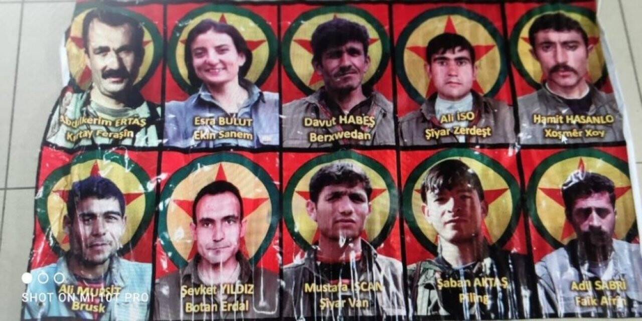 Belediyenin kullanılmayan binasında elebaşı Öcalan’ın fotoğrafları ele geçirildi