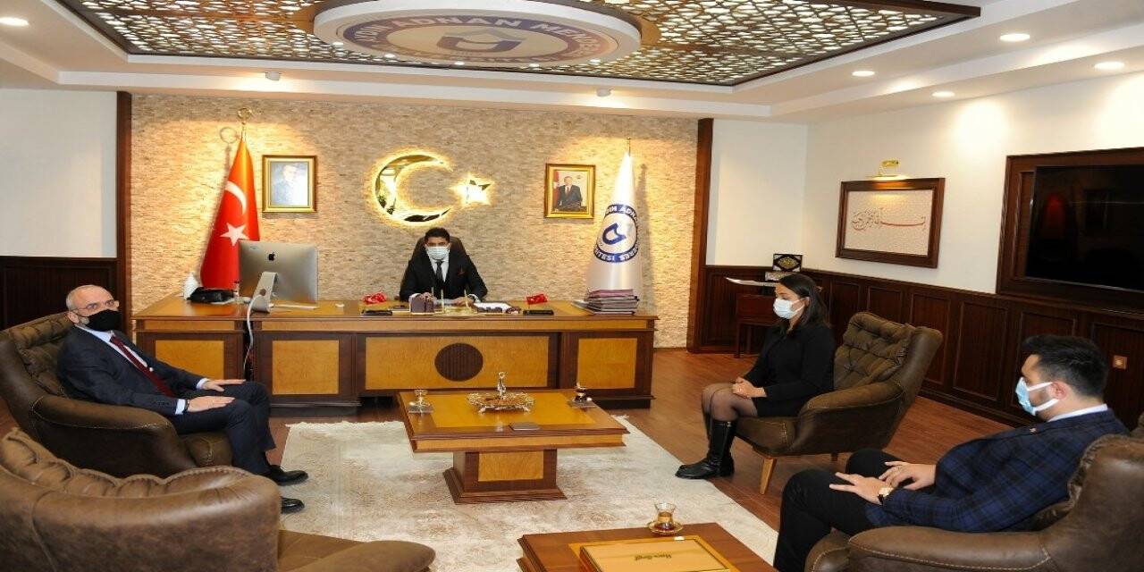 Rektör Aldemir, AK Parti Efeler İlçe Başkanı Elbir’i ağırladı