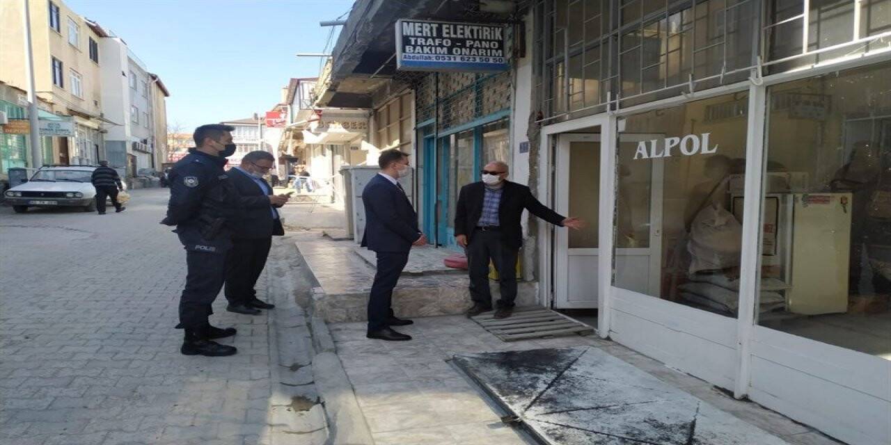 Kaymakam Kurt Denetime Katıldı