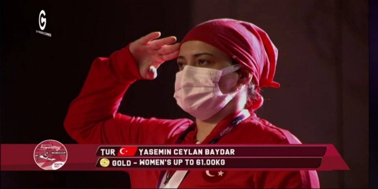 Meram Belediyesporlu milli halterciler Türkiye'nin gururu oldular