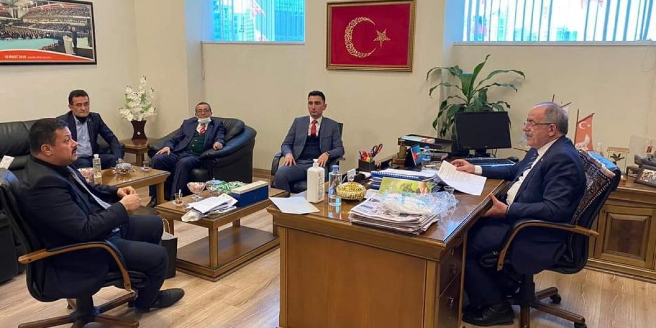MHP Kulu İlçe Yönetimi, Genel Başkan Yardımcısı Mustafa Kalaycı'yı ziyaret etti