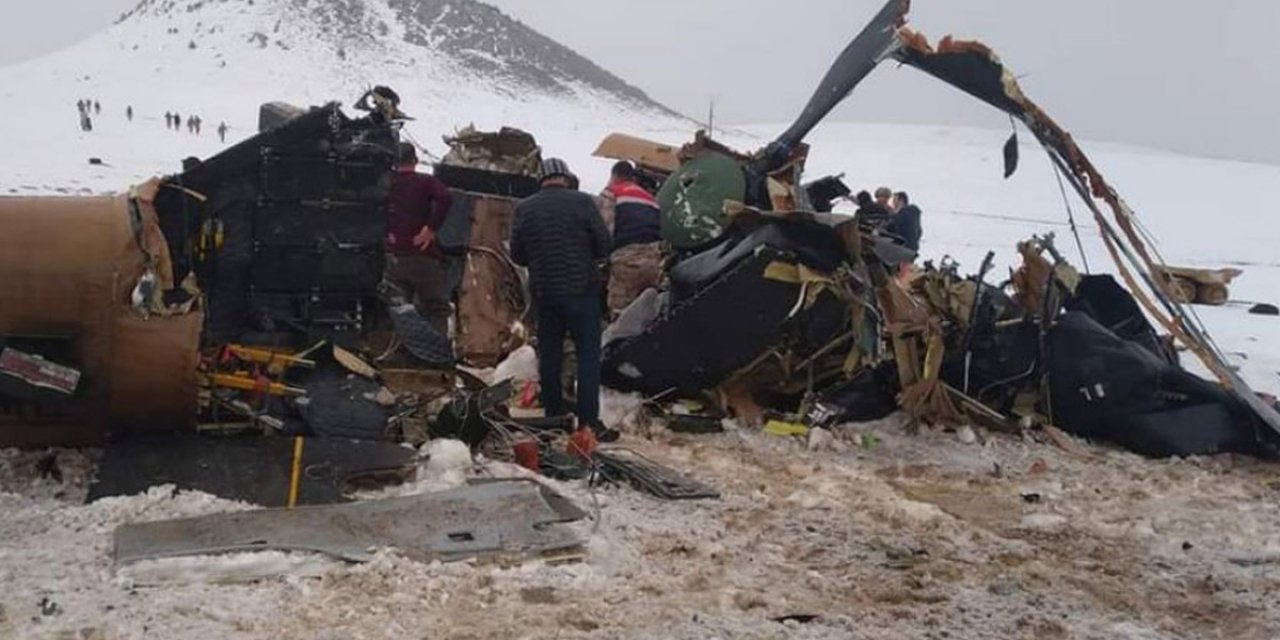 Bitlis'teki helikopter kazasında ön rapor açıklandı