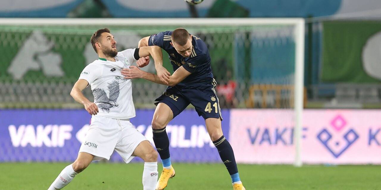 Konyaspor 0 - Fenerbahçe 3 (Maç sonucu)
