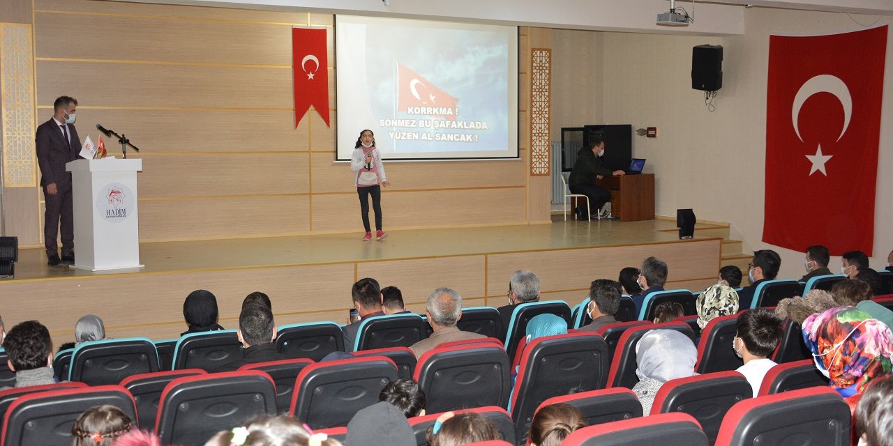 Hadim’de 'İstiklal Marşı'nın Kabulü ve Mehmet Akif Ersoy'u Anma Günü' programı düzenlendi