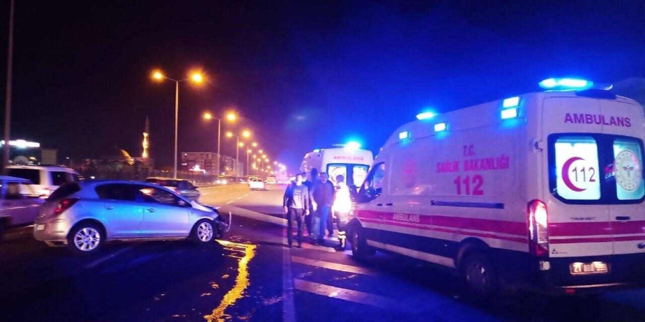 Trafik kazası: 2 yaralı