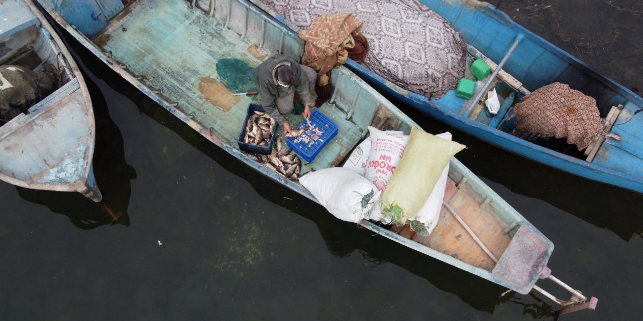 Beyşehir Gölü'nde balıkçılar mesaiye üç ay ara vermeye hazırlanıyor