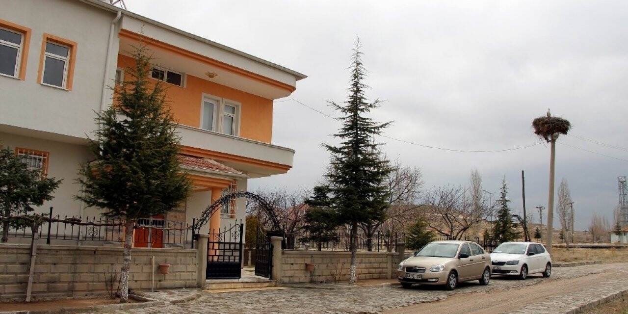 Bekir amcayı 15 yıllık komşusu leylekler bu yıl da yalnız bırakmadı