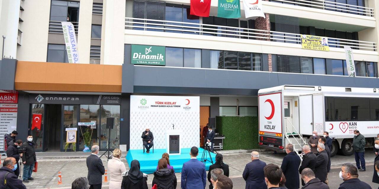 Türk Kızılay Meram’ın  Yeni Hizmet Binası Açıldı