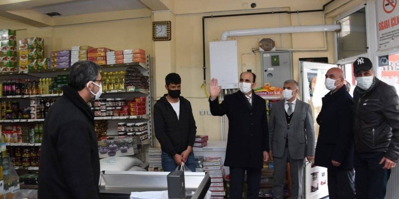 Başkan Altay ve Hasan Angı ilçelerde ziyaretlerde bulundu