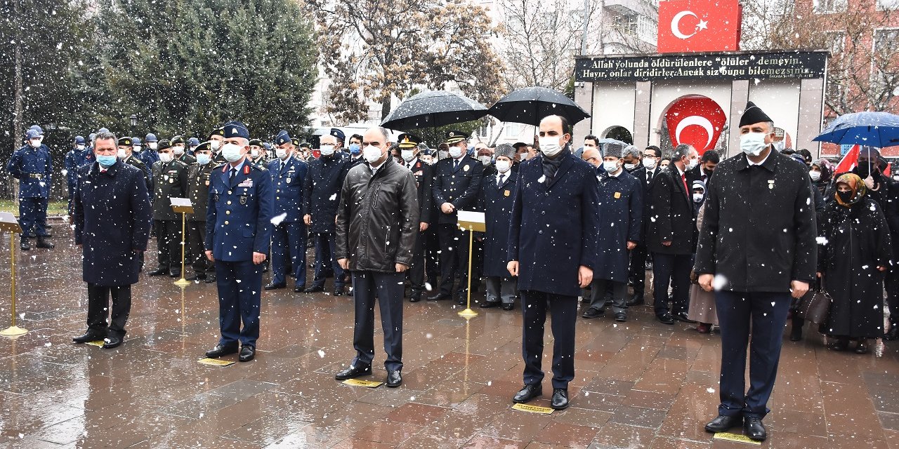18 Mart Çanakkale Destanı Konya'da törenle kutlandı