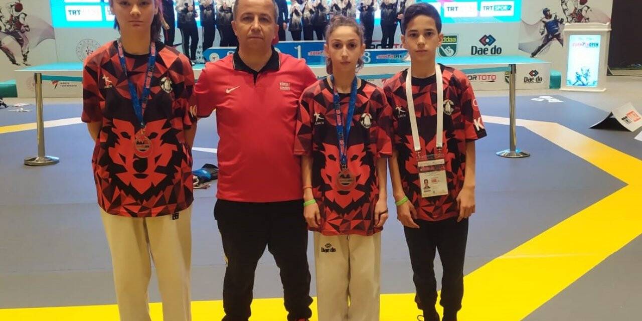 8. Uluslararası Turkish Open Turnuvasında  6 madalya