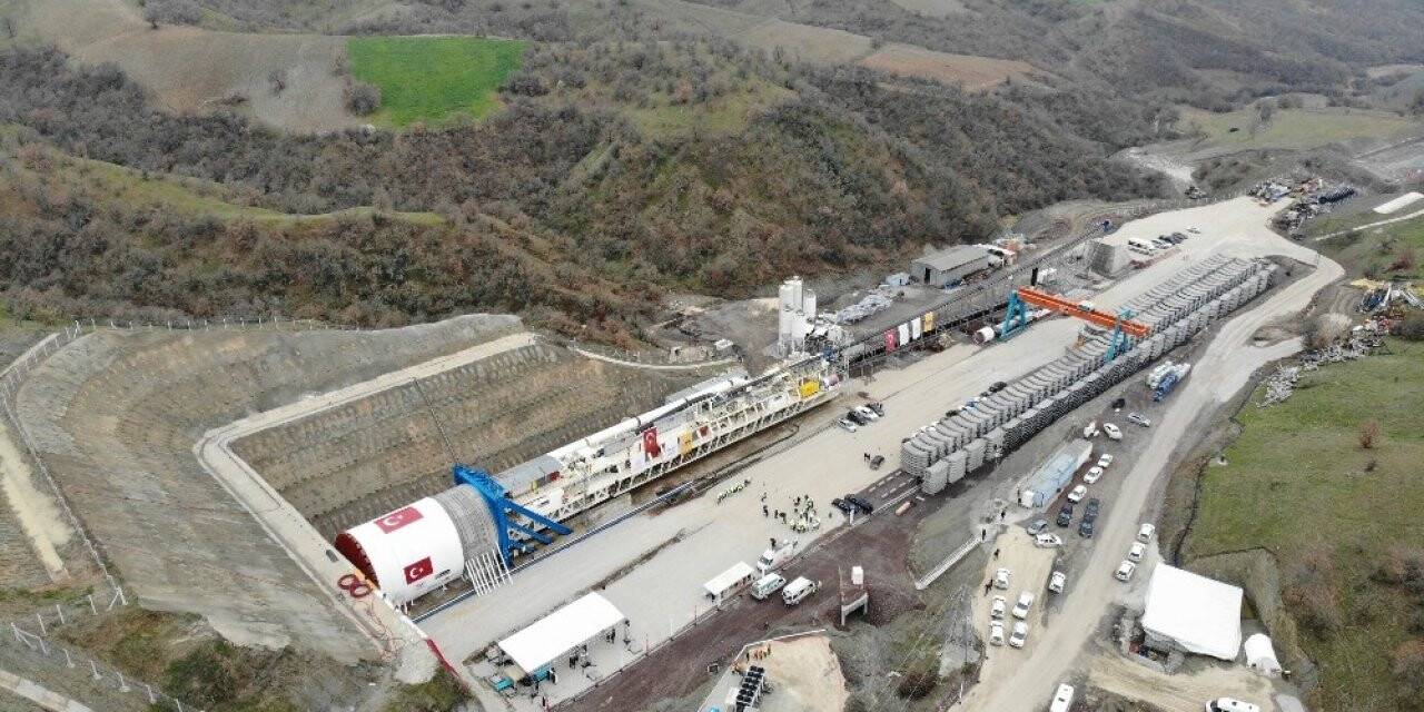 Türkiye’nin en büyük TBM makinesi YHT tünelini açılıyor