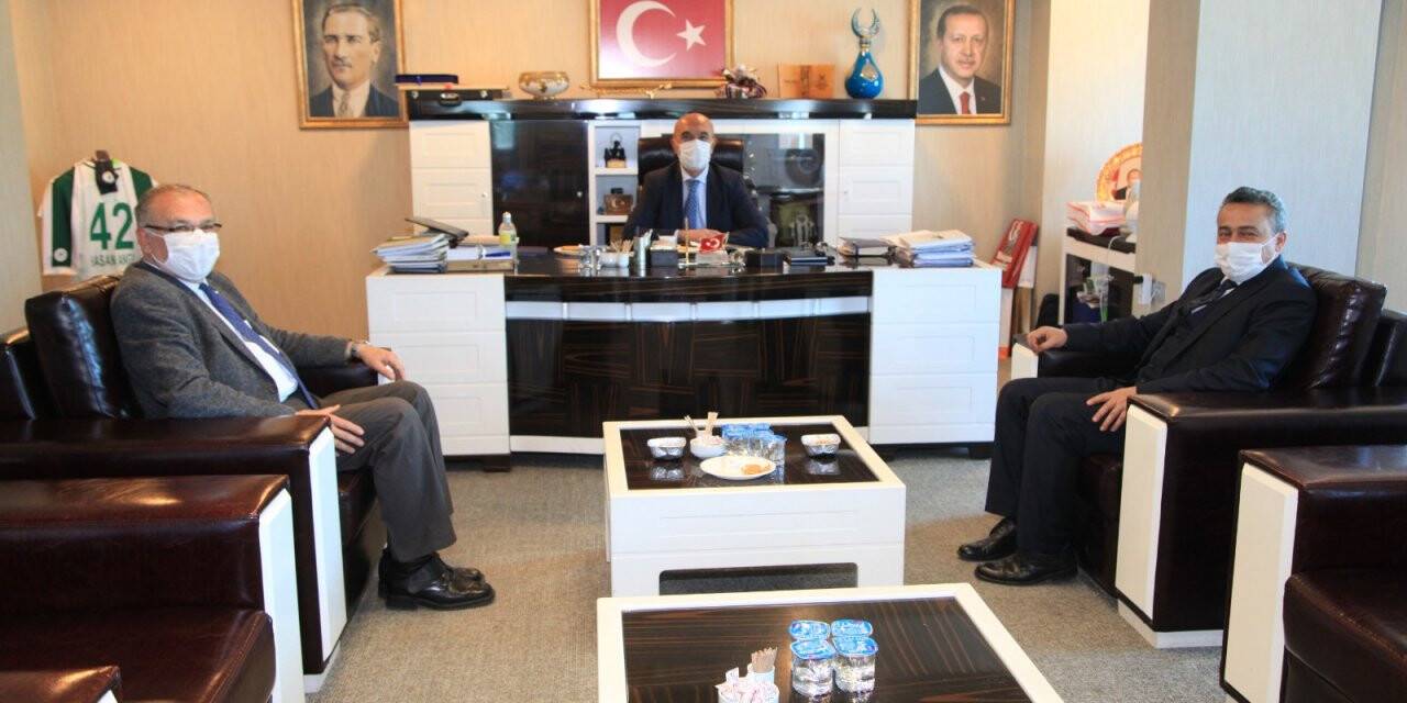 Başkan Tutal ve Atalay Konya’da temaslarda bulundu