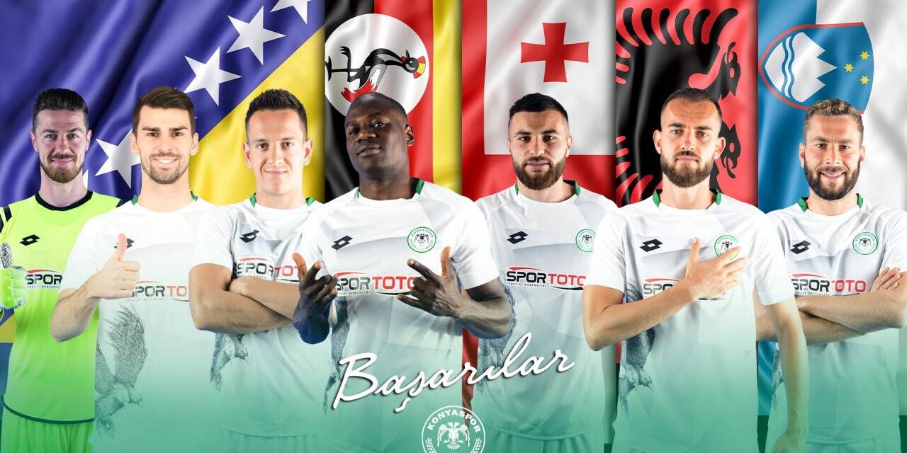Konyasporlu 7 oyuncuya Milli davet