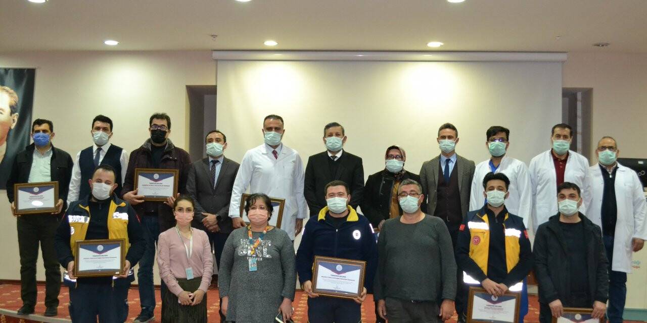 Sağlık Çalışanlarına Teşekkür Belgesi