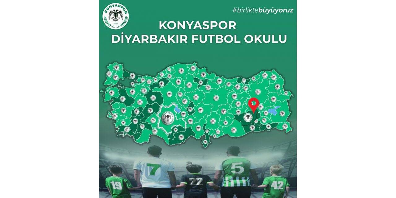 Konyaspor Futbol Okulları Diyarbakır ve Marmaris’te