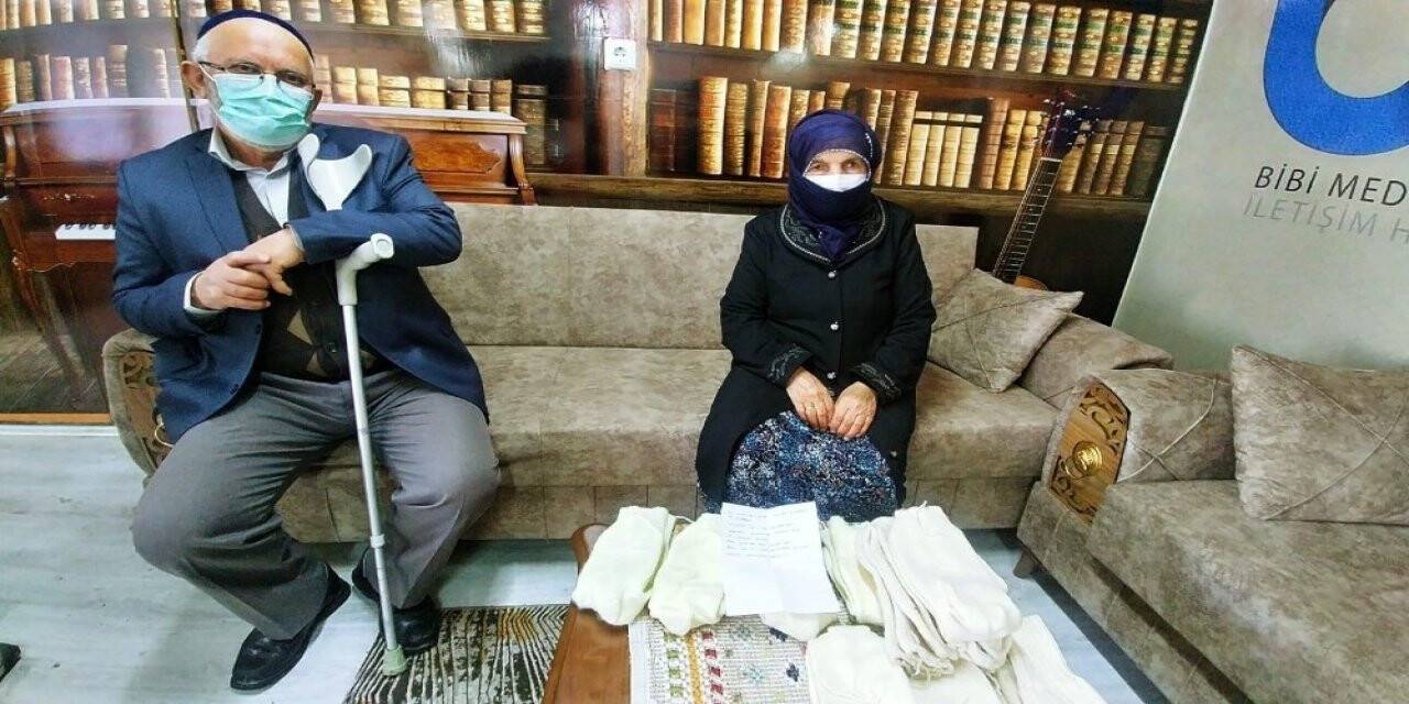 87 yaşındaki ninenin ördüğü çoraplar, Mehmetçiğe ulaştı