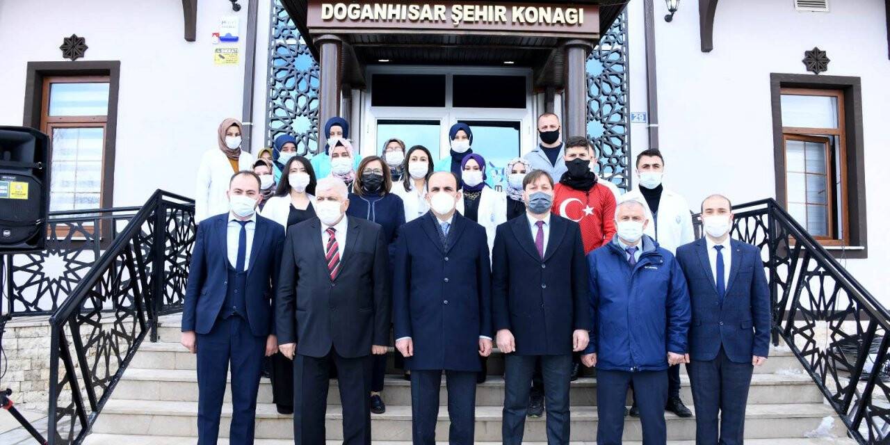 Konya Büyükşehir'den Doğanhisar ve Ilgın'da açılışlar