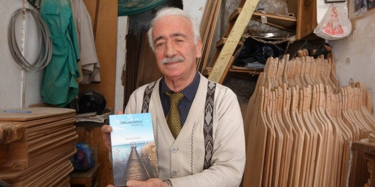 Sandıkçı dükkanından ilham alıp yazdığı şiirleri kitapta topladı