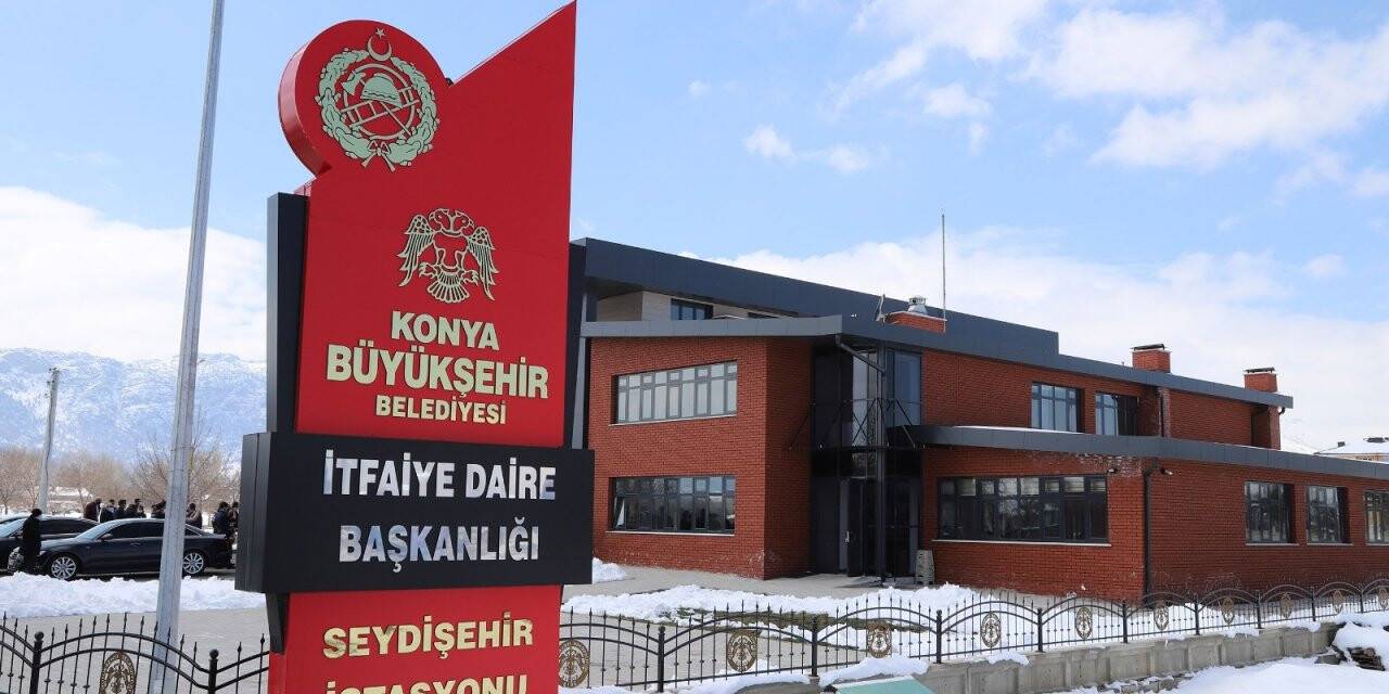 Seydişehir İtfaiye Merkezi açıldı