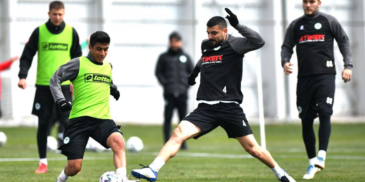 Konyaspor'da Erzurumspor maçı hazırlıkları