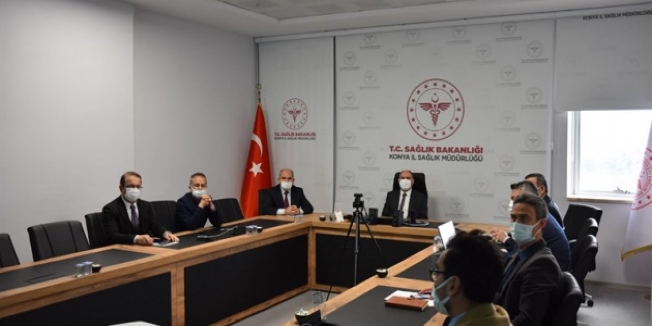 Konya'da Pandemi Güncel Değerlendirme Toplantısı yapıldı