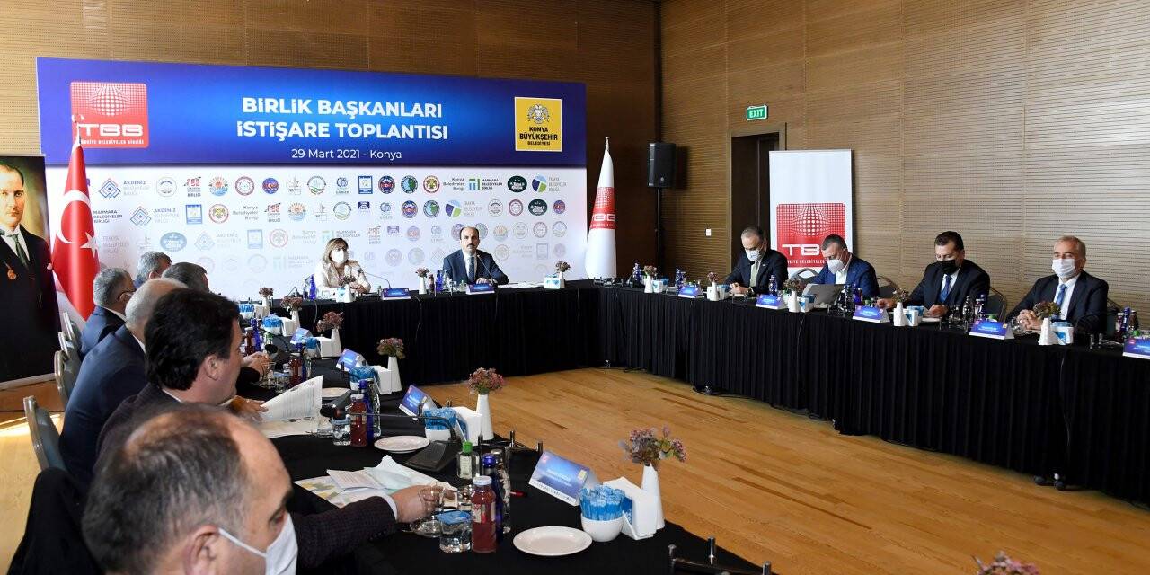 Konya, Birlik Başkanları İstişare Toplantısı'na ev sahipliği yaptı