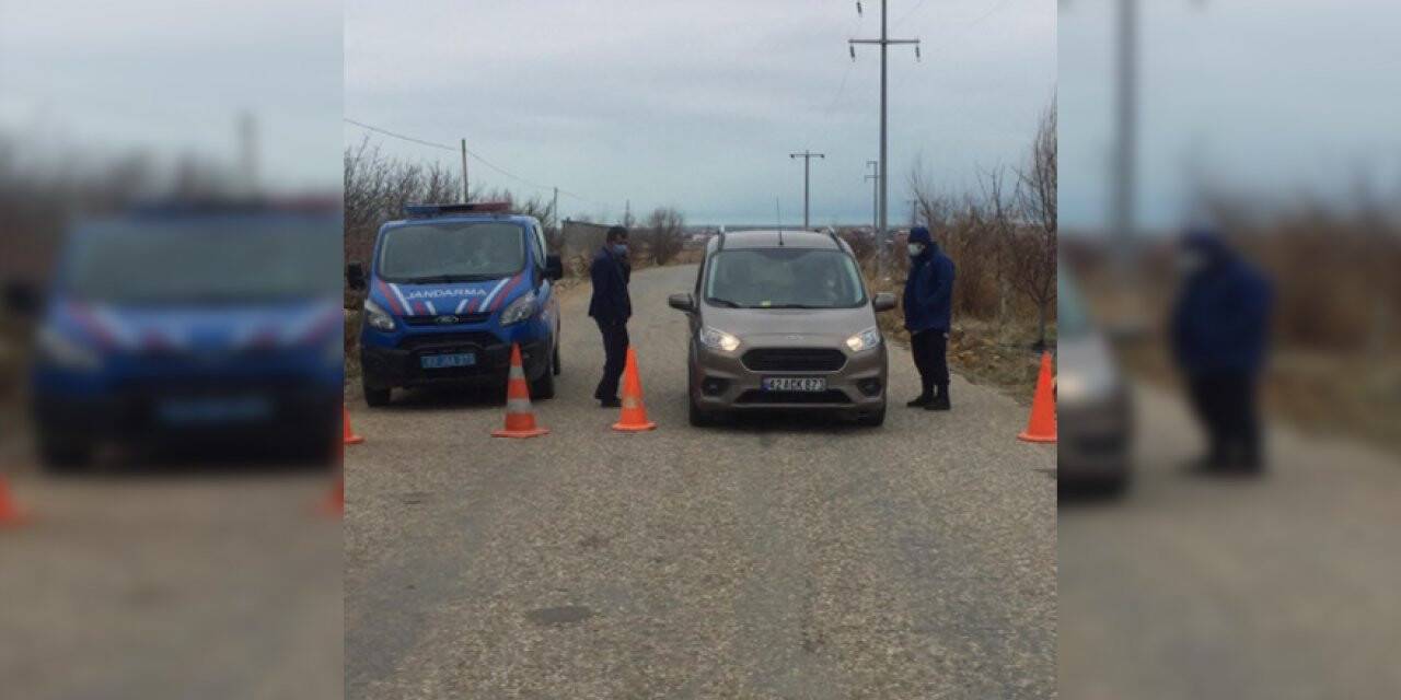 Vaka sayıları artınca mahallenin giriş ve çıkışlarına kontrol getirildi