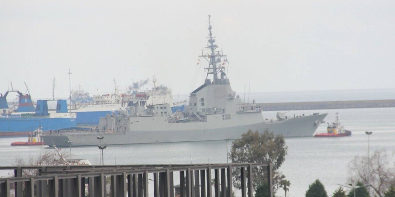 NATO gemileri Samsun’dan ayrıldı