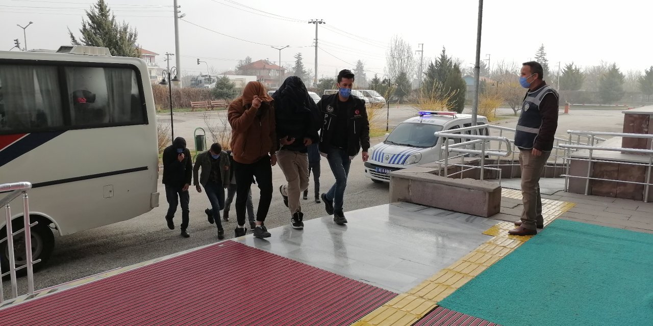 Konya'da uyuşturucu operasyonu: 12 tutuklama