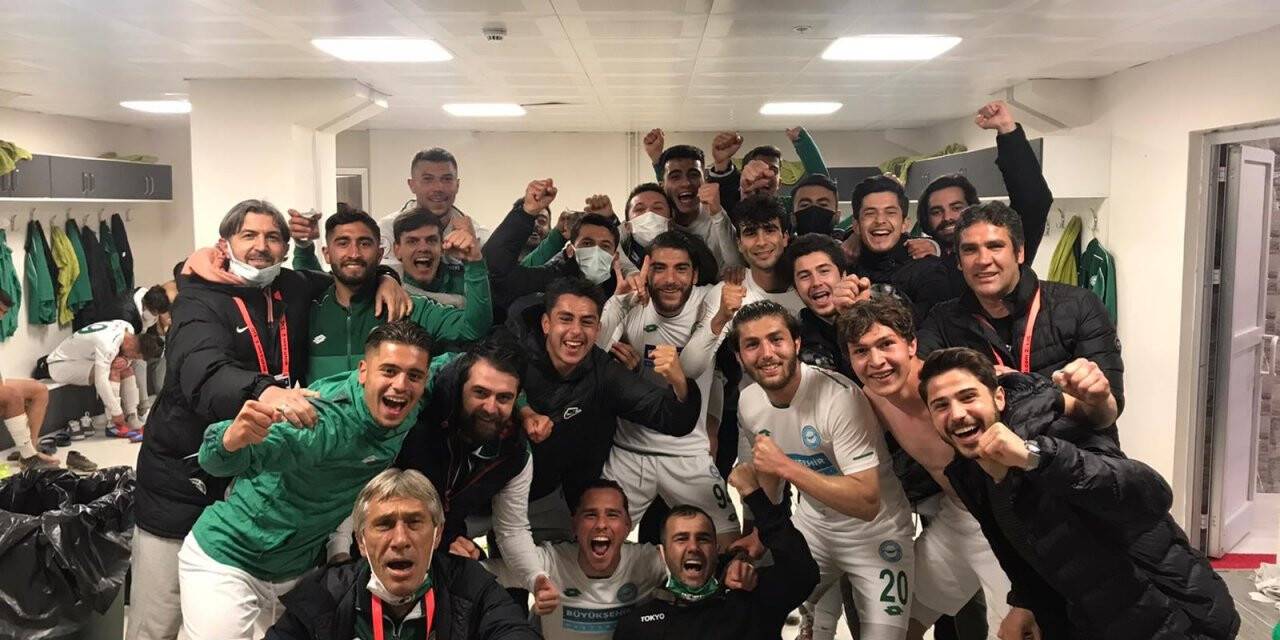 1922 Konyaspor’da galibiyet sevinci