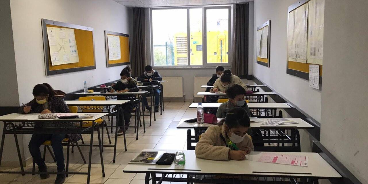 Hüma’da Bursluluk Sınavı Heyecanı