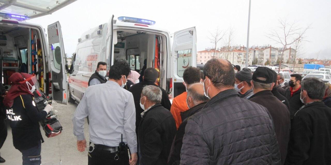 Konya'da sobadan zehirlenen çift hastaneye kaldırıldı