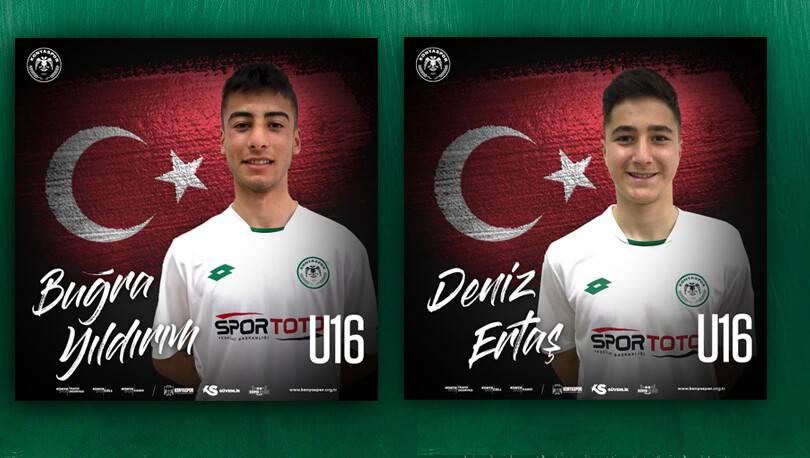 Konyasporlu 2 futbolcuya milli davet