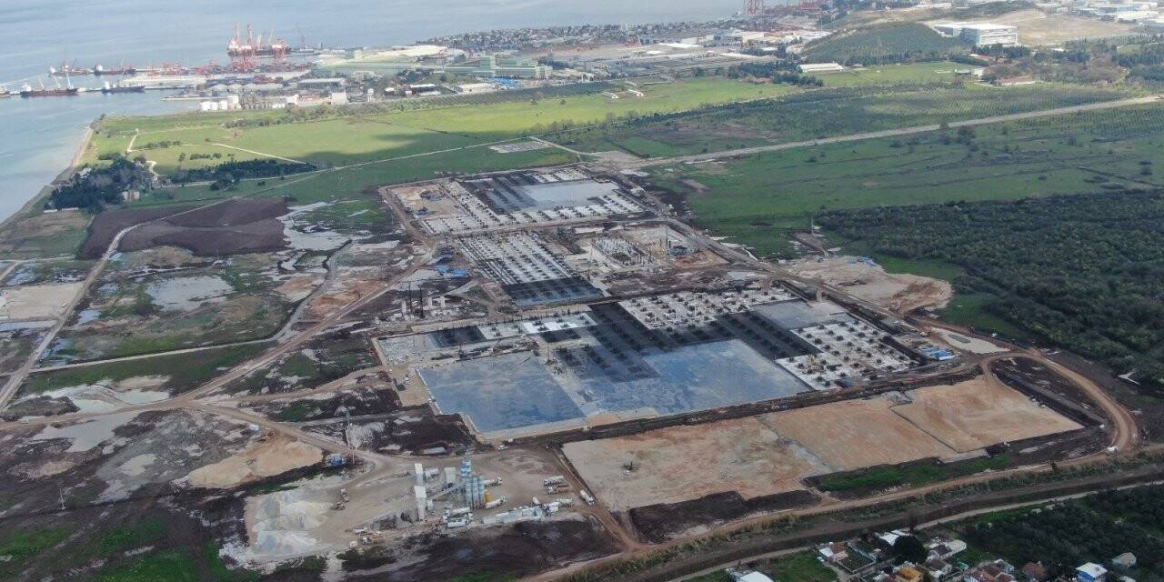 TOGG inşaatı hızla yükseliyor, büyük proje canlı yayında izlenecek