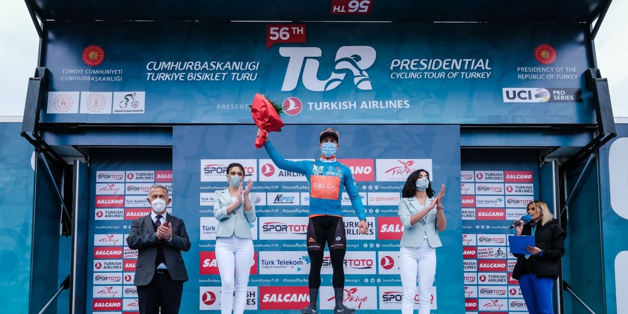 56. Cumhurbaşkanlığı Türkiye Bisiklet Turunda ilk etap sona erdi