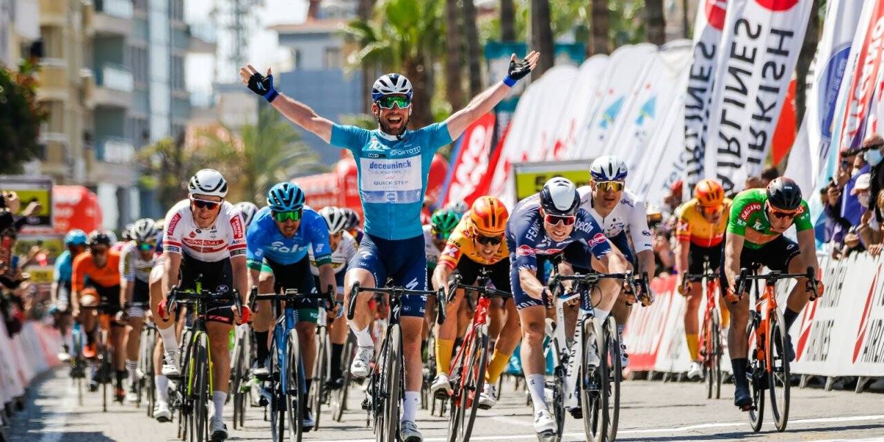 Tur 2021'deBeyşehir-Alanya etabını Mark Cavendish kazandı