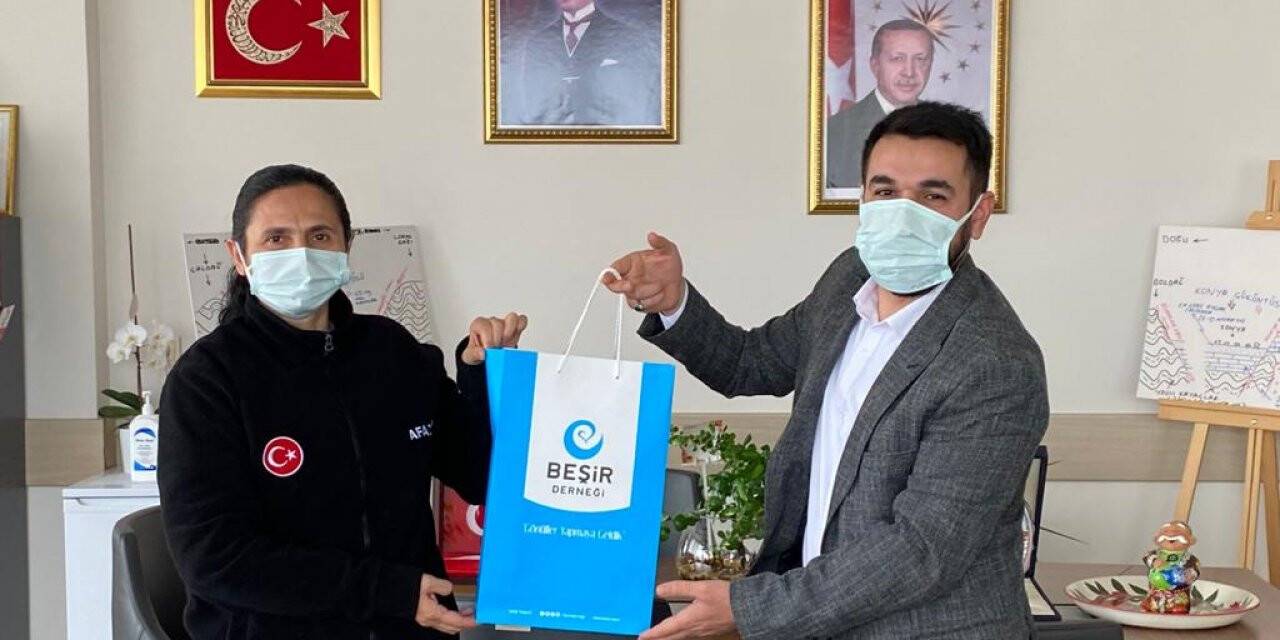 Beşir Derneği’nden İl AFAD Müdürü Yıldız Tosun’a Ziyaret