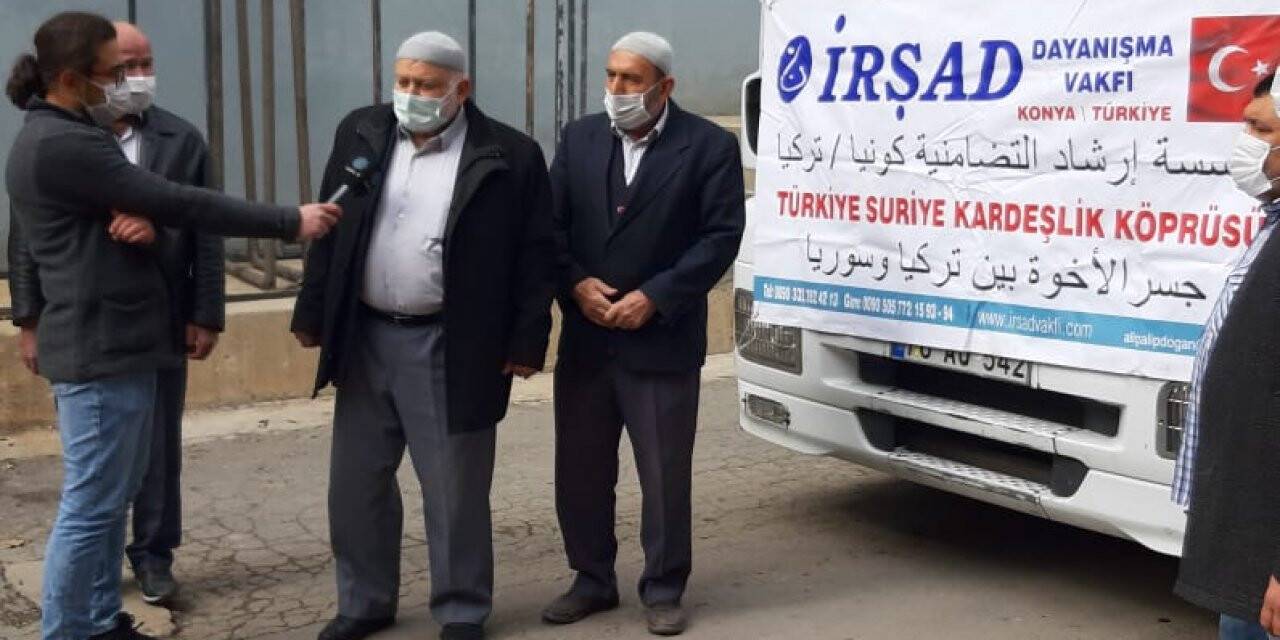 İrşad'dan Suriye'ye Yardım Tırı