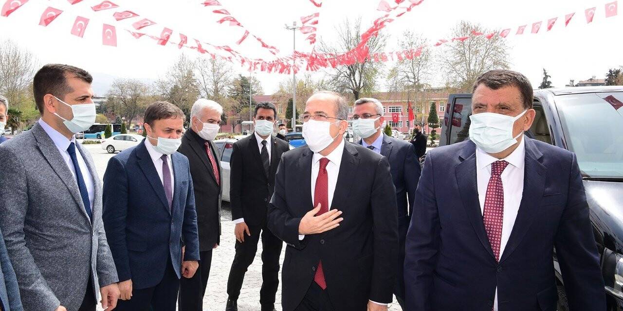 Milli Savunma Bakan Yardımcısı Alpay, Başkan Gürkan’ı ziyaret etti