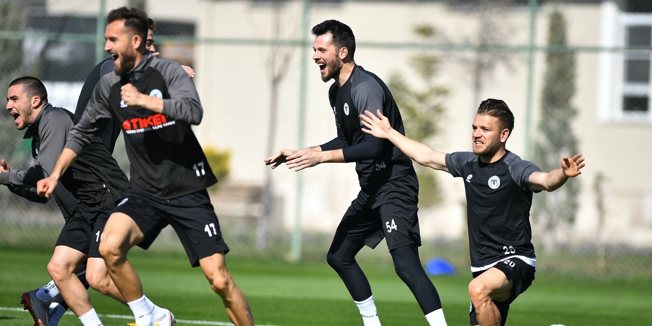 Konyaspor, Kayserispor maçı hazırlıklarını tamamladı