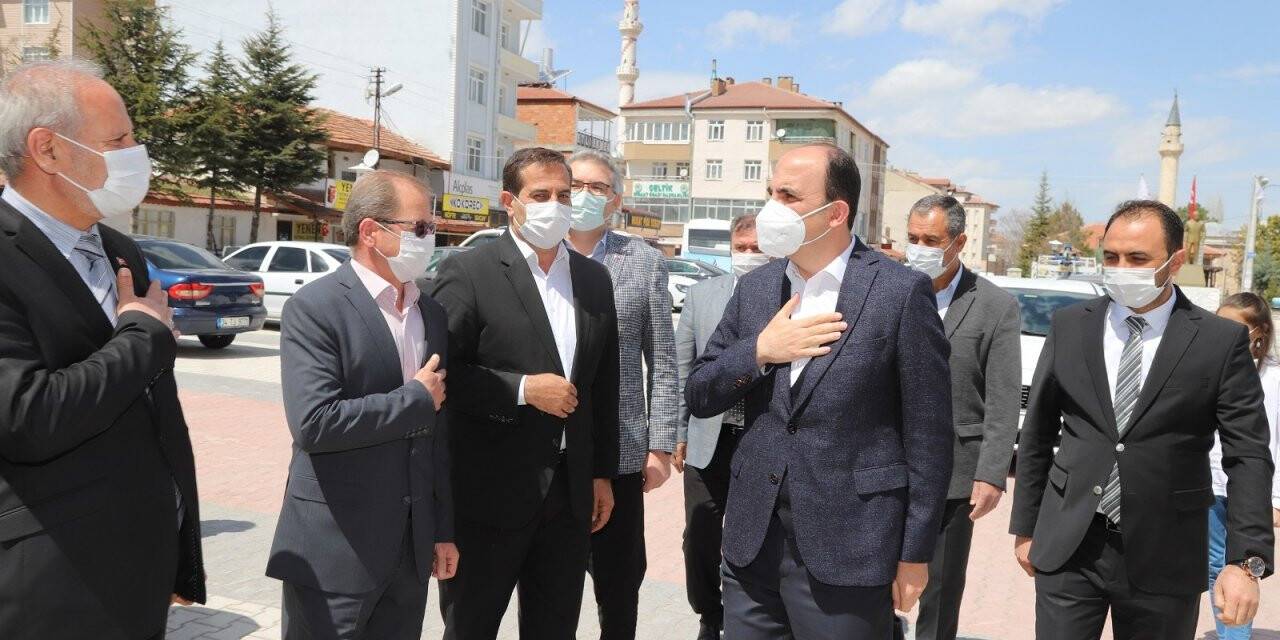 Başkan Altay: İlçelerimiz için önemli projeleri hayata geçiriyoruz