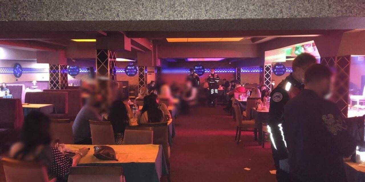 Konya’da eğlence mekanı ve kumar oynanan iş yerindeki 51 kişiye ceza