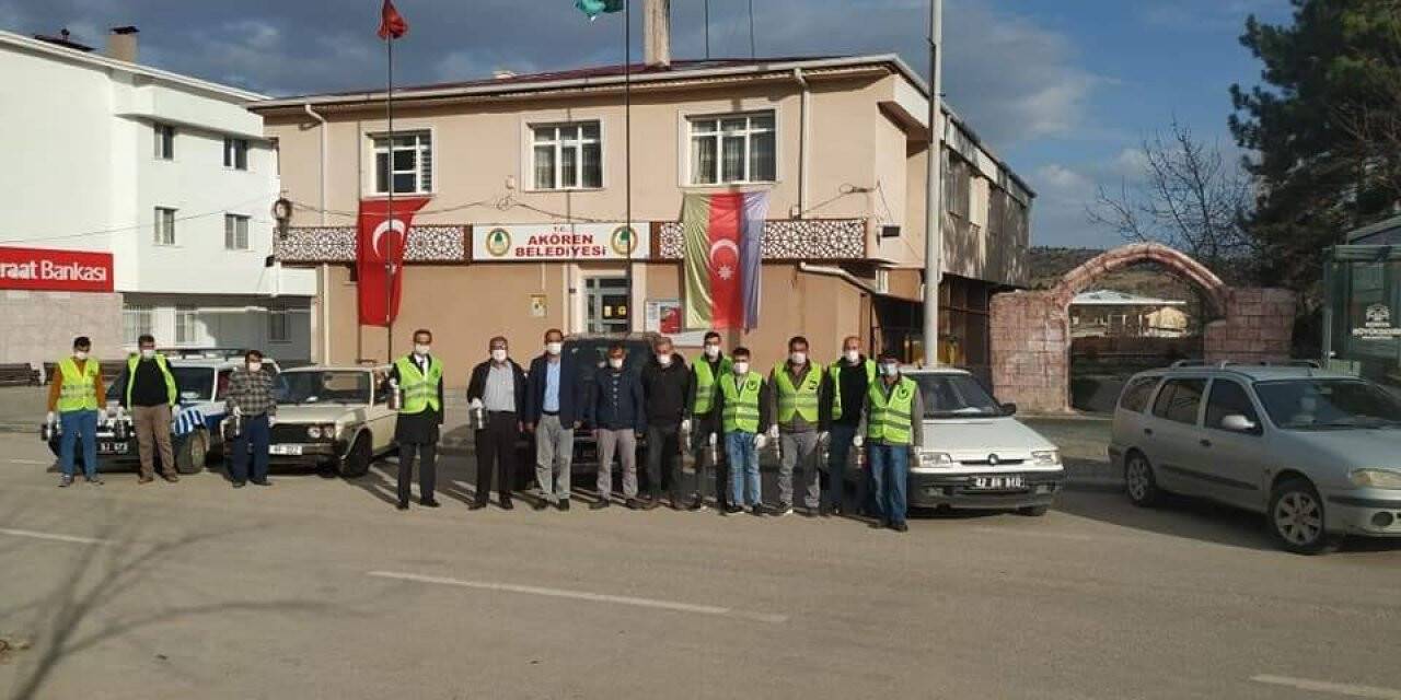 Akören Belediyesi’nden güzel hizmet
