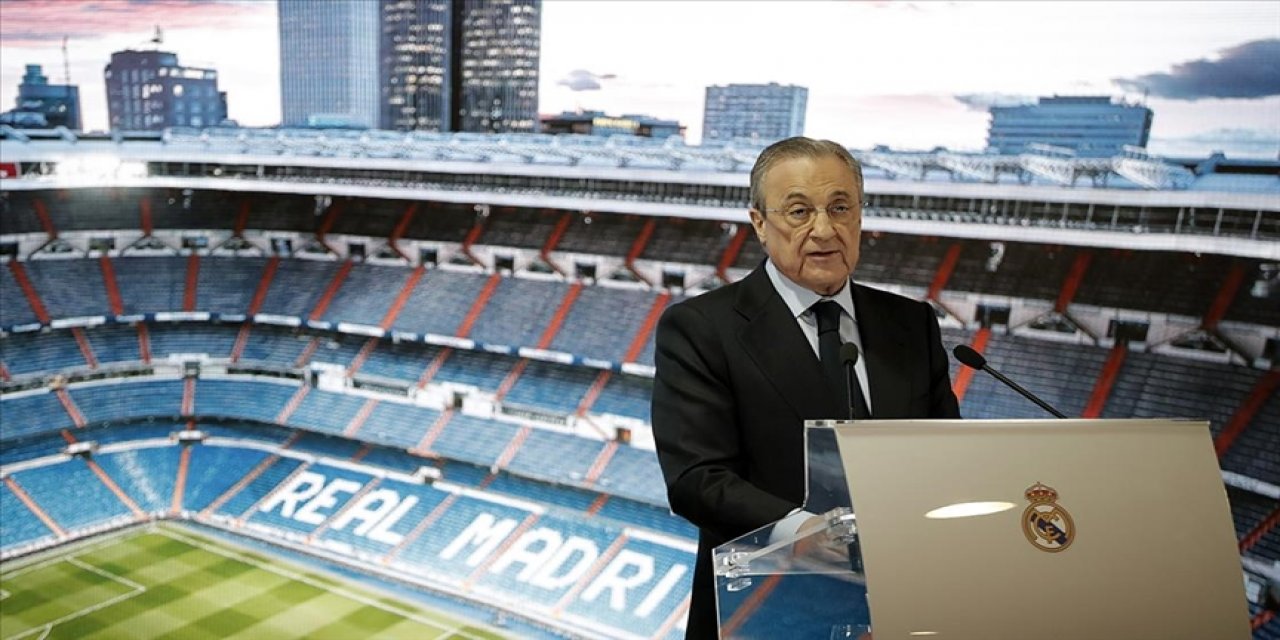 Real Madrid'in başkanı Perez, UEFA'yı suçladı