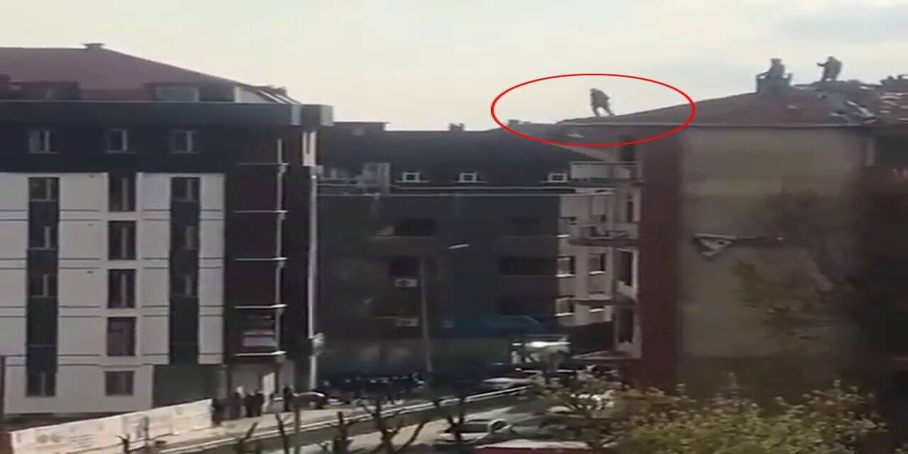 Avcılar’da bir kişi 5 katlı binadan atladı