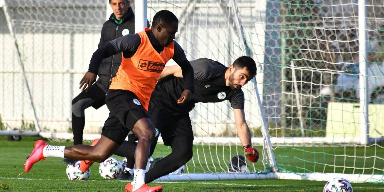 Konyaspor’da Galatasaray maçı hazırlıkları devam ediyor