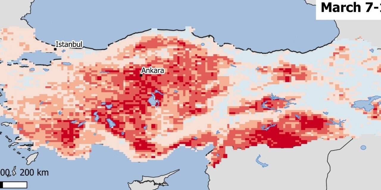 Türkiye’de kuraklık hafifledi