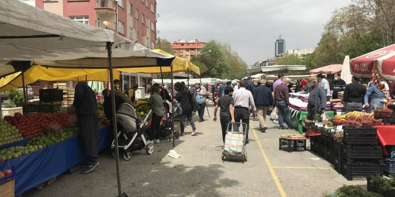 Müşteriye yarım kilo biber vermeyen pazarcıya zabıtadan uyarı